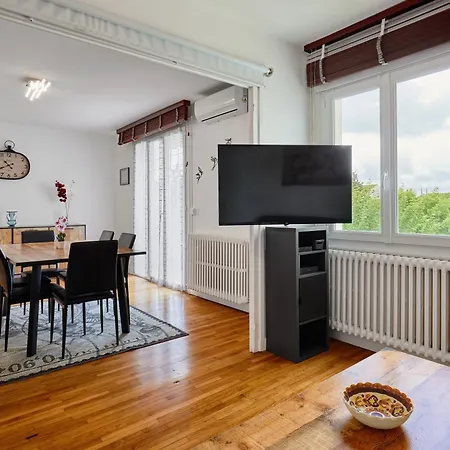 Les Hirondelles - 2 Chambres, 3 Lits, Climatisation Et Balcon